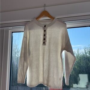 Aerie Button-Up Sweater